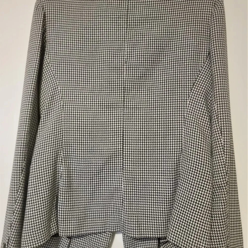 Black and grey patterned blazer - Picture 5 of 6